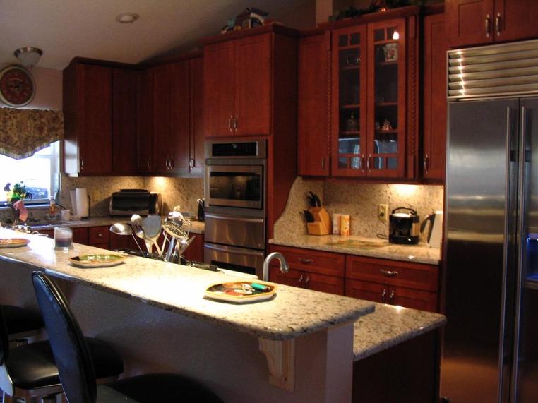 Kitchen Remodel, Luxury Home, Island, Sink, Granite, Quartz, Tile, Cabinets, Hardwood